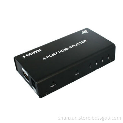High-definition Resolution up to 4K x 2K 1 Input/4 Output HDMI Splitter